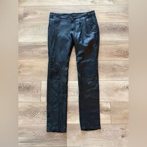 Zadig & Voltaire leather pants medium